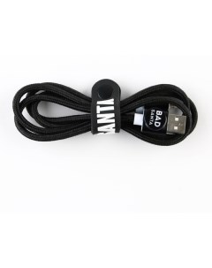 Набор держатель для провода кабель micro USB Новогодняя 1А 1м Like me