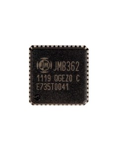Мультиконтроллер C S JMB362 QGEZ0C QFN 48 Rocknparts
