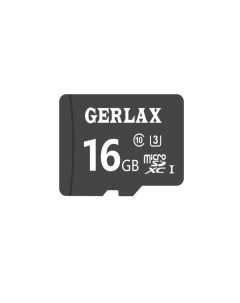Карта памяти microSD 16 GB SDXC10 16GB class 10 Gerlax
