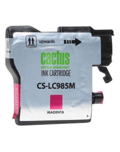 Картридж для струйного принтера CS LC985M пурпурный Cactus
