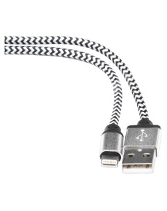 Кабель Cablexpert CC mUSB2sr USB2 0 USB A microB серебр черный 1 0м Gembird