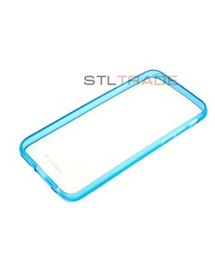 Силиконовый чехол для iPhone 6 4 7 Poly Ultima прозрачный синий Melkco