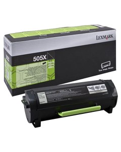 Картридж для лазерного принтера 50F5X0E черный оригинал Lexmark