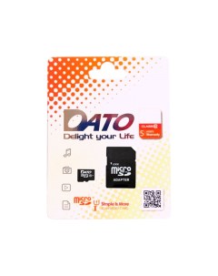 Карта памяти microSDHC Class10 16ГБ DTTF016GUIC10 Dato