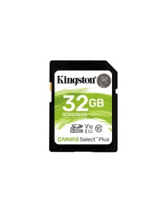 Карта памяти 32GB Canvas Select Plus 100R SDS2 32GB Kingston