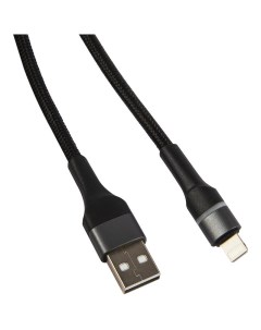 Кабель U76 USB to Apple Lightning 1 2m Black Usams