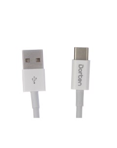 Кабель USB C to USB Cable Classic Series 0 3 м White Dorten
