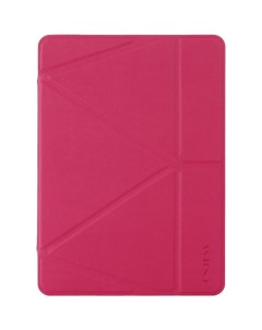 Чехол Onjess Folding Style Smart Stand Cover для iPad Pro 11 малиновый Nobrand