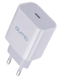 Сетевое зарядное устройство PD белое Qumo