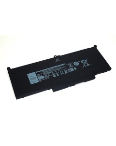 Аккумулятор для ноутбука Dell Latitude 13 7390 2x39g 7 6V 7500mAh черная Greenway