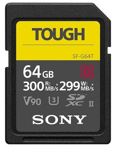 Карта памяти SD TOUGH SF G64T T1 64GB Sony