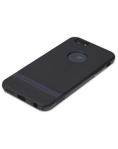 Чехол Royce Series для Apple iPhone 6 6S Plus 5 5 черный с темно синим Rock