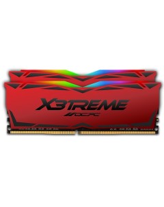 Оперативная память X3 RGB Red 16Gb DDR4 3600MHz MMX3A2K16GD436C18RE 2x8Gb KIT Ocpc
