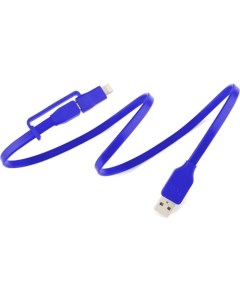 Кабель Flyp Duo Reversible USB Charge Sync Cable 1 м Blue Tylt