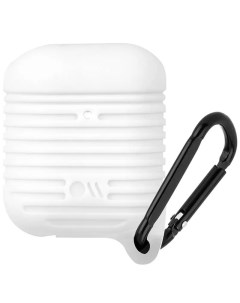 Чехол CM041626 для Apple AirPods 1 2 Water Resistant White Black Case-mate