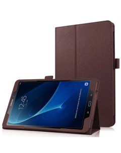 Чехол обложка для Samsung Tab A 10 1 2016 SM T580 Т585C T585N коричневый Mypads