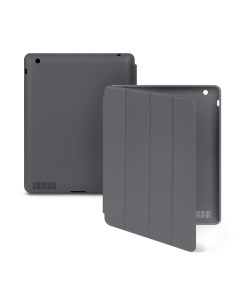 Чехол книжка Ipad 3 4 Smart Case Dark Grey Nobrand