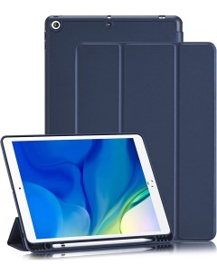 Чехол подставка для Apple iPad 10 2 iPad 7 iPad 8 iPad 9 синий Surfblaze