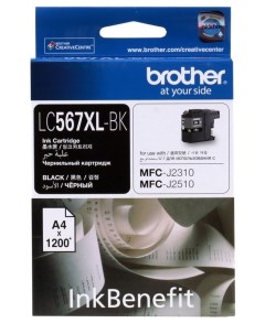 Картридж для струйного принтера LC 569XL BK черный оригинал Brother