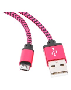 Кабель Cablexpert CC mUSB2pe USB2 0 USB A microB фиолетовый 1 0м Gembird