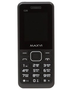 Мобильный телефон C20 Black Maxvi