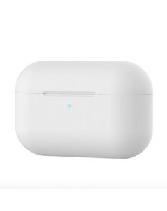 Силиконовый чехол для наушников вкладышей True Wireless Stereo Air Pro Белый Nobrand