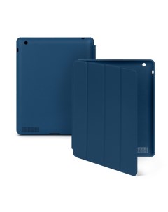 Чехол книжка Ipad 2 Smart Case Dark Blue Nobrand