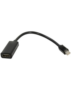 Адаптер Mini DisplayPort HDMI M F 0 2м Black C302 Orient