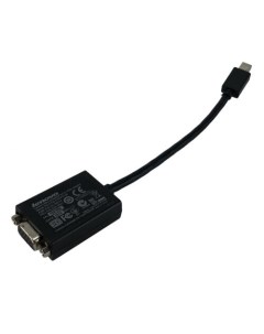 Адаптер DisplayPort VGA 0 2м черный 0A36579 Lenovo