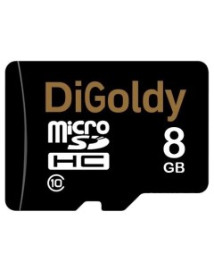 Карта памяти 8GB microSDHC Class10 Digoldy