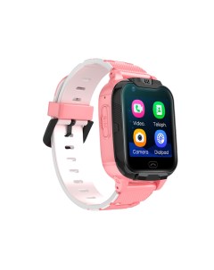 Часы телефон детские KidsWatch 4G розовый Fontel
