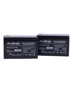 Аккумуляторная батарея ALPHA BATTERY FB 7 2 12 12В 7 2Ач 12V 7 2Ah Alfa battery