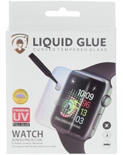 Защитное стекло для Apple Watch SE 40 мм клей лампа Nobrand