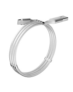 Кабель MAGNET USB 2 0 Type C 1 2м 2 1A Olmio