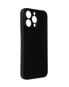 Чехол для APPLE iPhone 14 Pro Max Microfiber Black 70813 Borasco