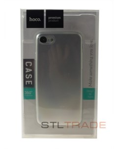 Силиконовый чехол Dream Series для iPhone 7 4 7 серебро Hoco