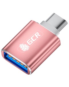 Переходник Grееnconnеct GCR 52300 USB Typе C USB 3 0 OTG розовый Greenconnect