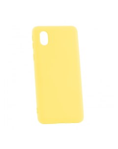 Чехол для Samsung Galaxy A01 Core Slim Silicone 3 желтый Derbi