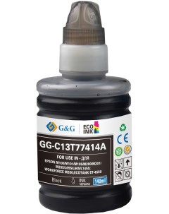 Чернила для струйного принтера GG C13T77414A GG C13T77414A Black совместимый G&g