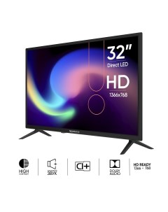 Телевизор HD TDTV32BN02H_B 32 81 см HD Topdevice