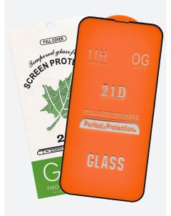 Защитное стекло для Apple iPhone 13 Pro Max 21D полный клей черная рамка Glass