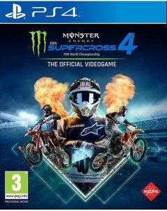 Игра Monster Energy Supercross The Official Videogame 4 PS4 Milestone
