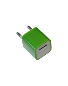 Сетевое зарядное устройство USB T3 500 1A зеленый Promise mobile
