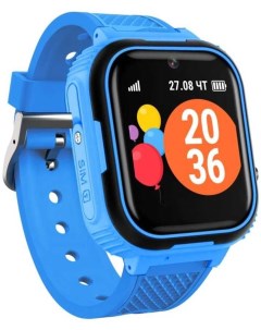 Смарт часы G Kids Junior 44мм 1 44 черный синий синий Geozon