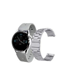 Смарт часы X3 PRO серый серый Х3 доп ремешок серебристый Wearfitpro