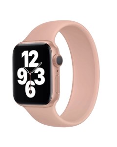 Ремешок для Apple Watch 42 44 mm Sport Band размер L 180 мм розовый Promise mobile