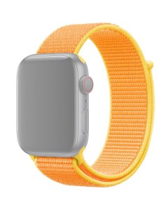 Ремешок для Apple Watch 1 6 SE нейлоновый 42 44 мм Канареечно желтый APWTNY42 40 Innozone