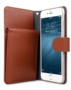 Чехол для Apple iPhone 7 8 SE 2020 B Wallet Book Type светло коричневый Melkco
