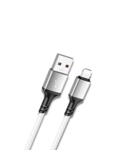 Кабель USB USB A Lightning BX83 1 м белый Borofone