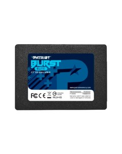 SSD накопитель Burst Elite 2 5 120 ГБ PBE120GS25SSDR Patriot memory